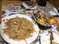 三丝炒米粉-木屋烧烤(万德庄店)