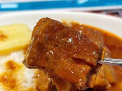 咖喱揸腩饭-敏华冰厅(平安金融中心店)