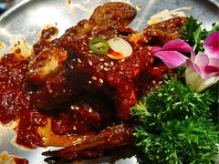 -明洞阿姨·韩式酱蟹烤肉·创意料理(三元桥店)