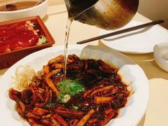 溧阳咸鹅扣百叶-吴越荣记苏州菜·松鼠桂鱼100%活鱼现做(斜塘老街店)