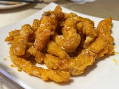 咸蛋黄椒盐排条-阿莉餐厅(枣阳路店)