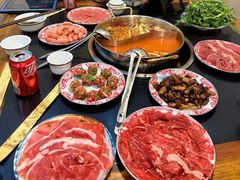 -乳仔牛牦牛汤锅 烤羊排(松潘古城店)