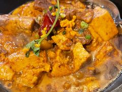 海胆石锅豆腐-小城外婆肴私房菜.家宴聚集点(圆明园颐和园·清河上地店)