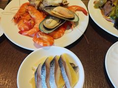 -大中华希尔顿酒店-念自助餐·海南美食·三文鱼