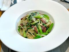 芦笋培根芝士炒意大利面-JANS意式简餐厅·惠灵顿牛排