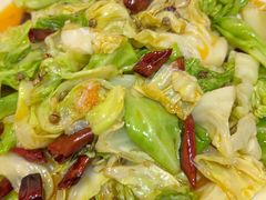 炝莲白-鱼之家小四川水煮鱼