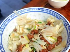 莲菜炒肉煮馍-老西安韩记三鲜煮馍(四府街店)