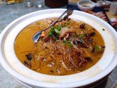 家鸡炖蘑菇粉-安天民北方饺子(白石洲店)