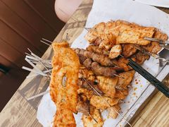 鸡肉串-杨姐大片肉烧烤