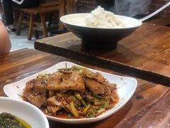 蒜泥白肉-朱大嘴肥肠血旺(福字街店)