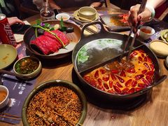 草本鸳鸯锅-盡膳口福跷脚牛肉火锅(合生汇购物中心店)