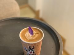 夜来香拿铁（热）-red donkey coffee