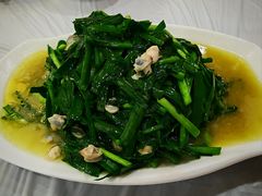 韭菜炒蚬子-溱湖八鲜菜馆