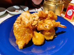 梨球果仁虾-小吊梨汤·北京菜·烤鸭(鸟巢店)