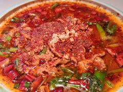 水煮肉片-茅庐毛血旺(烟台大悦城店)