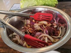 秘制牛肉-马佳私制齐市炭火烤肉(万达店)