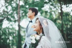 园林小清新-巴黎婚纱摄影工作室