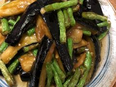 茄子烩豆角-静一餐厅·湖北菜(前门店)