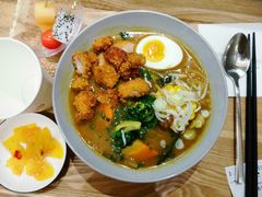 炸鸡块咖喱乌冬面-池奈·咖喱蛋包饭(熙地港店)