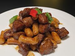 香煎年糕牛籽粒-奇芳阁·百年清真南京菜(夫子庙店)