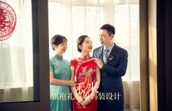 -禾米旗袍妈妈装礼服定制(嘉业国贸店)
