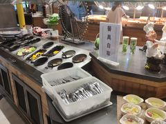 自助取餐区-比格比萨自助(花园路店)