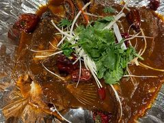 风味蝶鱼头-将相和·海鲜蒸饺大连菜