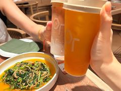 酸笋炒空心菜-浩海火燒雲傣家菜(芮欧百货店)