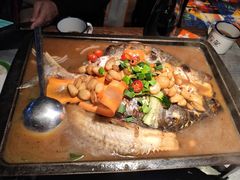 -探鱼·鲜青椒爽麻烤鱼(天河优托邦店)