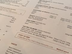 菜单-The Grill by Sean Connolly