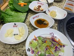 蘸料小菜-安又胖韩国烤肉(美罗城店)