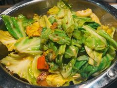 干锅手撕包菜-晓淮山·扬州早茶·淮扬菜(龙阳广场店)