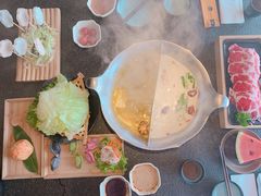 花胶鸡鸳鸯锅-湊湊火锅·茶憩(和平大悦城店)