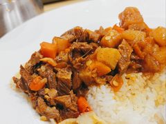 土豆牛肉饭-肥叔锅贴(上沙路店)