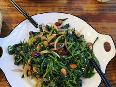 果仁菠菜-东北人家铁锅炖(鞍山路店)