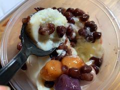 红豆芋圆白雪冰豆花-人和水上飘(第一家店)