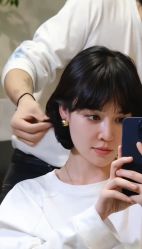 -I+造型烫发染发