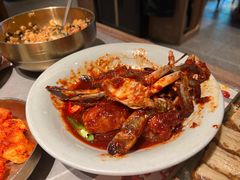 -草家酱蟹炭火烤肉店(珲春南路一店)