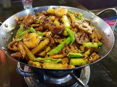 大虾鸡翅-民食香·腊排骨野生菌美食(木府店)