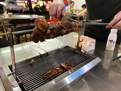 烤羊腿-可汗草原碳烤羊腿(欧景城店)