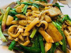 姜葱炒圣子皇-强记海鲜·大排档(蛇口新街店)