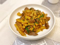 生煸牛肉土豆条-内蒙古驻京办餐厅
