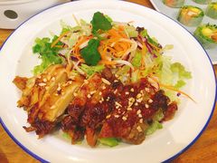 香茅烤鸡肉捞檬粉-阮氏娘·越南料理(双子塔店)