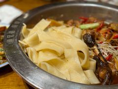 皮带面-弓虽昌焖烧鸡(大竹林店)