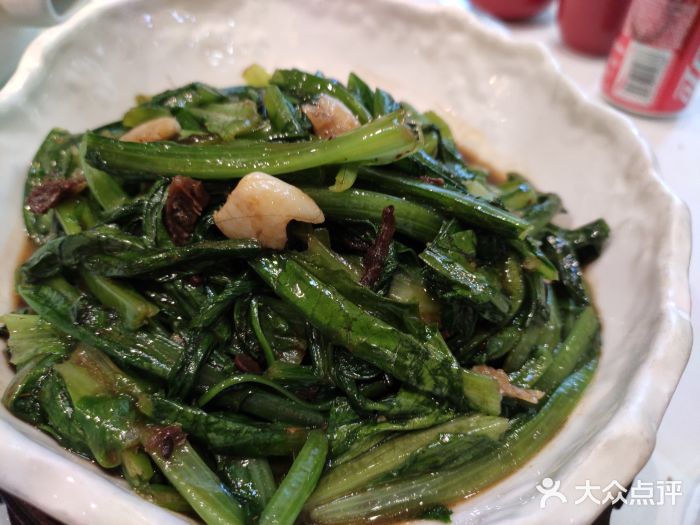 魯福記和平飯店豆豉鯪魚油麥菜圖片