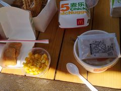 麦辣鸡腿堡麦乐鸡餐-麦当劳(花园北路店)