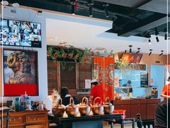 大堂-清真·老门框爆肚涮肉·中华老字号(丰管路店)