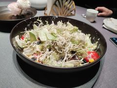 黑芝麻沙拉-京参園海鲜餐厅