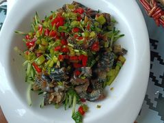 生拌海参-老虎滩船说·海胆水饺·大连海鲜(老虎滩店)