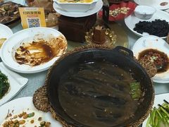 -胡老三家土菜馆·老店地方特色菜·招牌茅山地锅老鹅